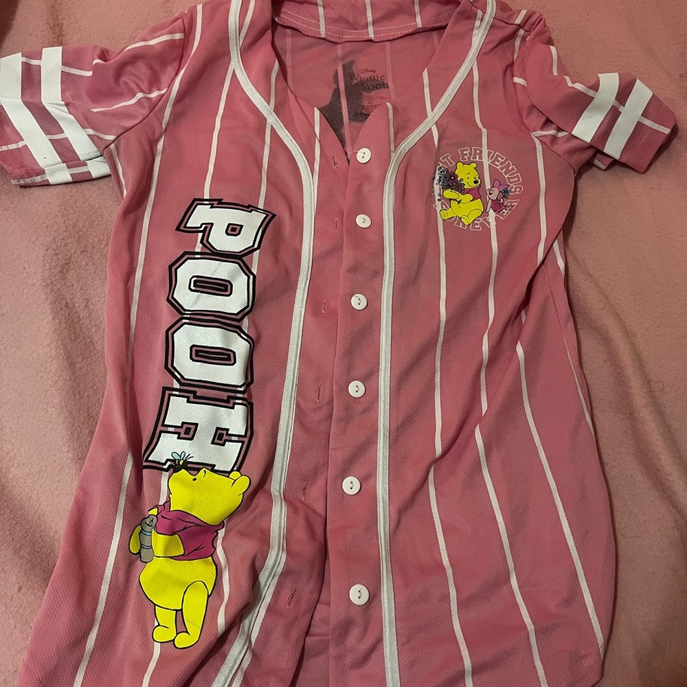 Disney Pink Winnie the Pooh Kids Jersey